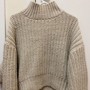 H&M Chunky-knit Turtleneck sweater